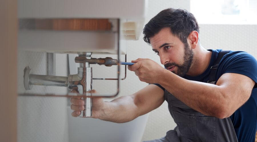 Water heater installation in Westphalia, IN